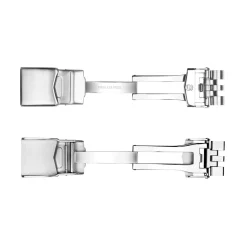 Steinhart Watches Deployment Clasp 18 Mm Stainless Steel For Jubilee Bracelet Ocean One