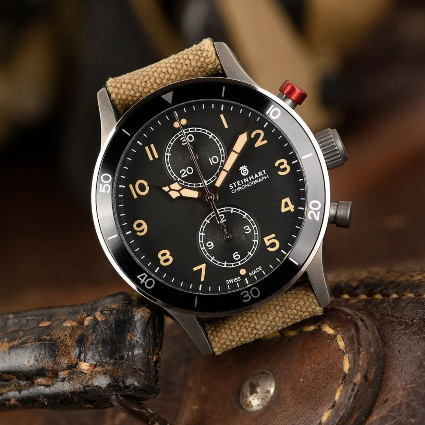 Steinhart Watches Flighttimer Vintage Military