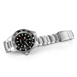 Steinhart Watches Gmt-Ocean 1 Black Ceramic Diver Watch