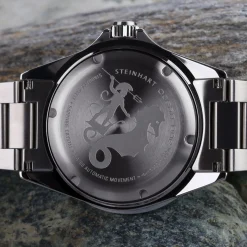 Steinhart Watches Gmt-Ocean 1 Black Ceramic Diver Watch