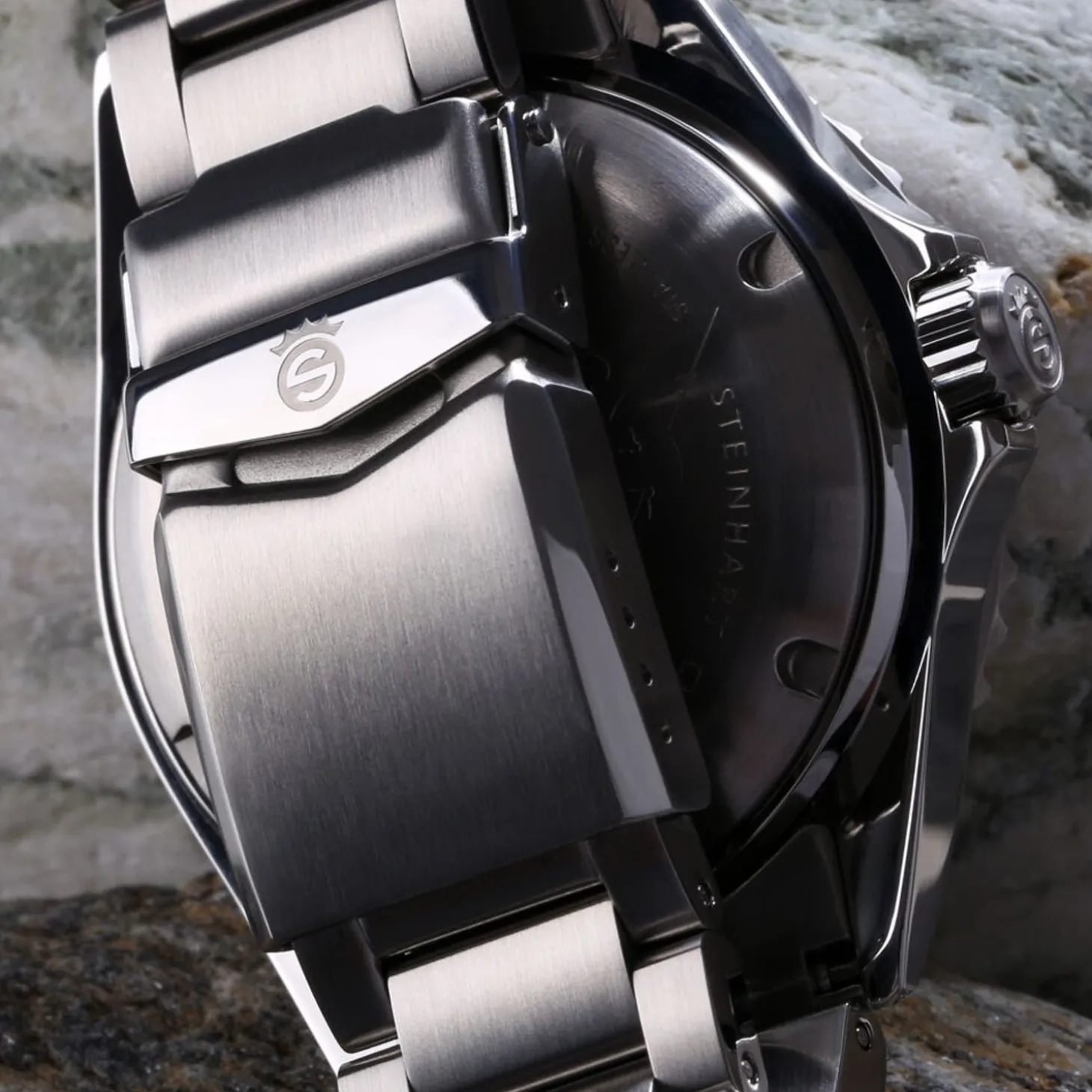 Steinhart Watches Gmt-Ocean 1 Black Ceramic Diver Watch