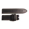 Steinhart Watches Leather Strap Black Marone Vintage Size M