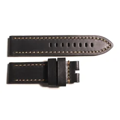 Steinhart Watches Leather Strap Black Marone Vintage Size M