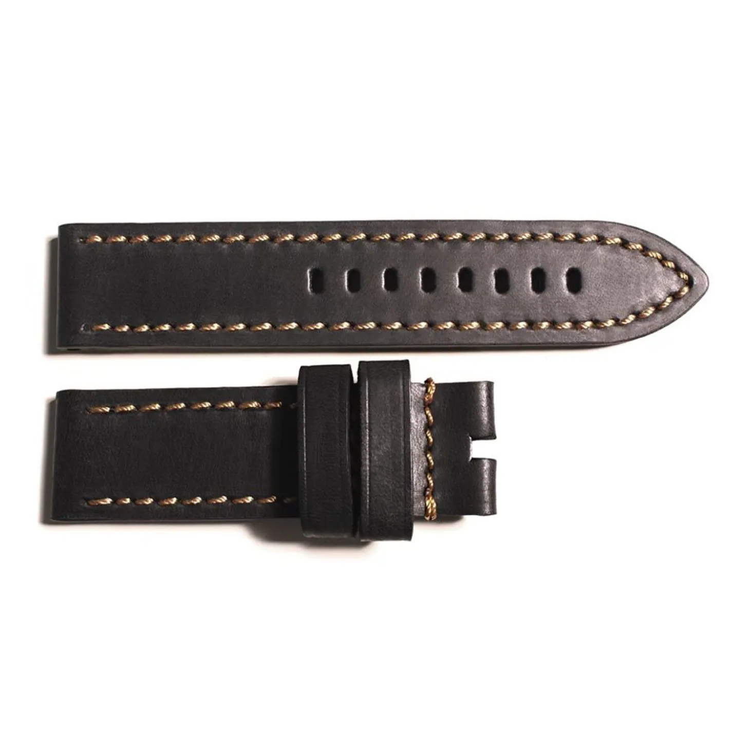Steinhart Watches Leather Strap Black Marone Vintage Size M