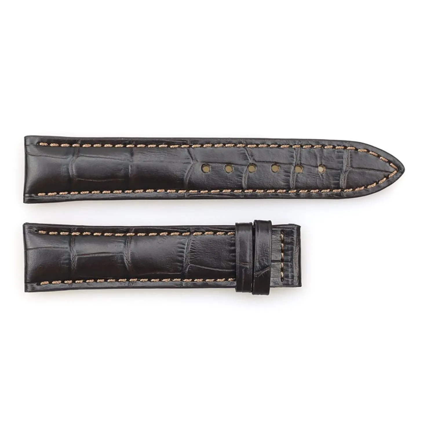 Steinhart Watches Leather Strap Coffee For Marine 38 Size M