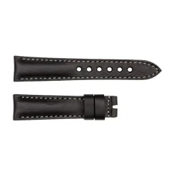 Steinhart Watches Leather Strap For Flight Timer Black Grose S