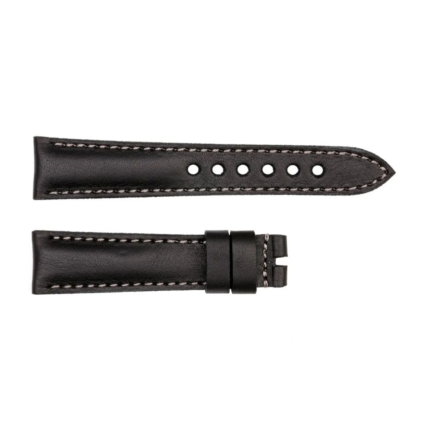 Steinhart Watches Leather Strap For Flight Timer Black Grose S