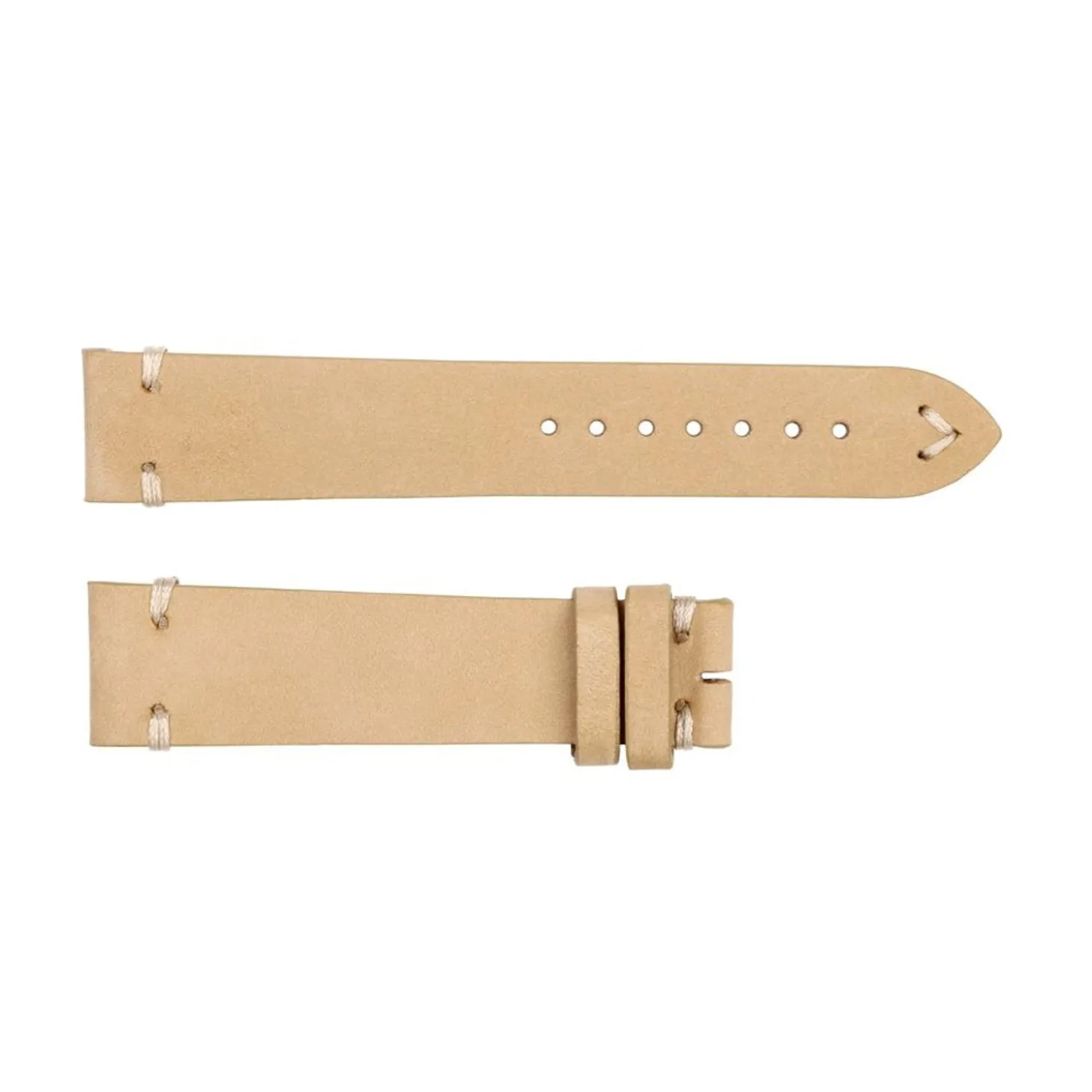 Steinhart Watches Leather Strap For Ocean 39 Beige Size M