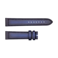 Steinhart Watches Leather Strap For Ocean Two Carbon Blue Size S