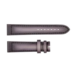 Steinhart Watches Leather Strap For Ocean Two Carbon Black Size S