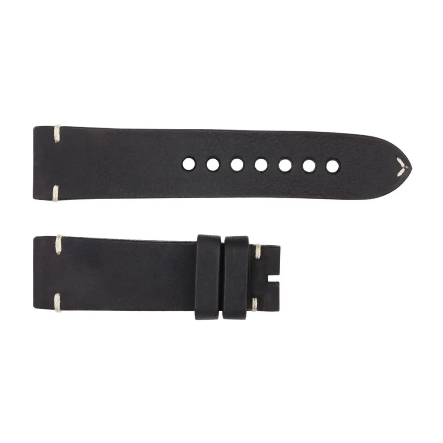 Steinhart Watches Leather Strap Triton 30 Blue, Black, Traveller Size M