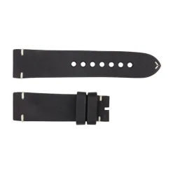 Steinhart Watches Leather Strap Triton 30 Blue, Black, Traveller Size L