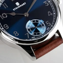 Steinhart Watches Marine Chronometer 42 Blue Arabic
