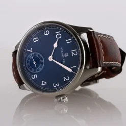 Steinhart Watches Marine Chronometer 42 Blue Arabic