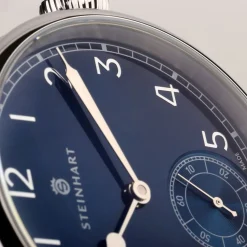Steinhart Watches Marine Chronometer 42 Blue Arabic