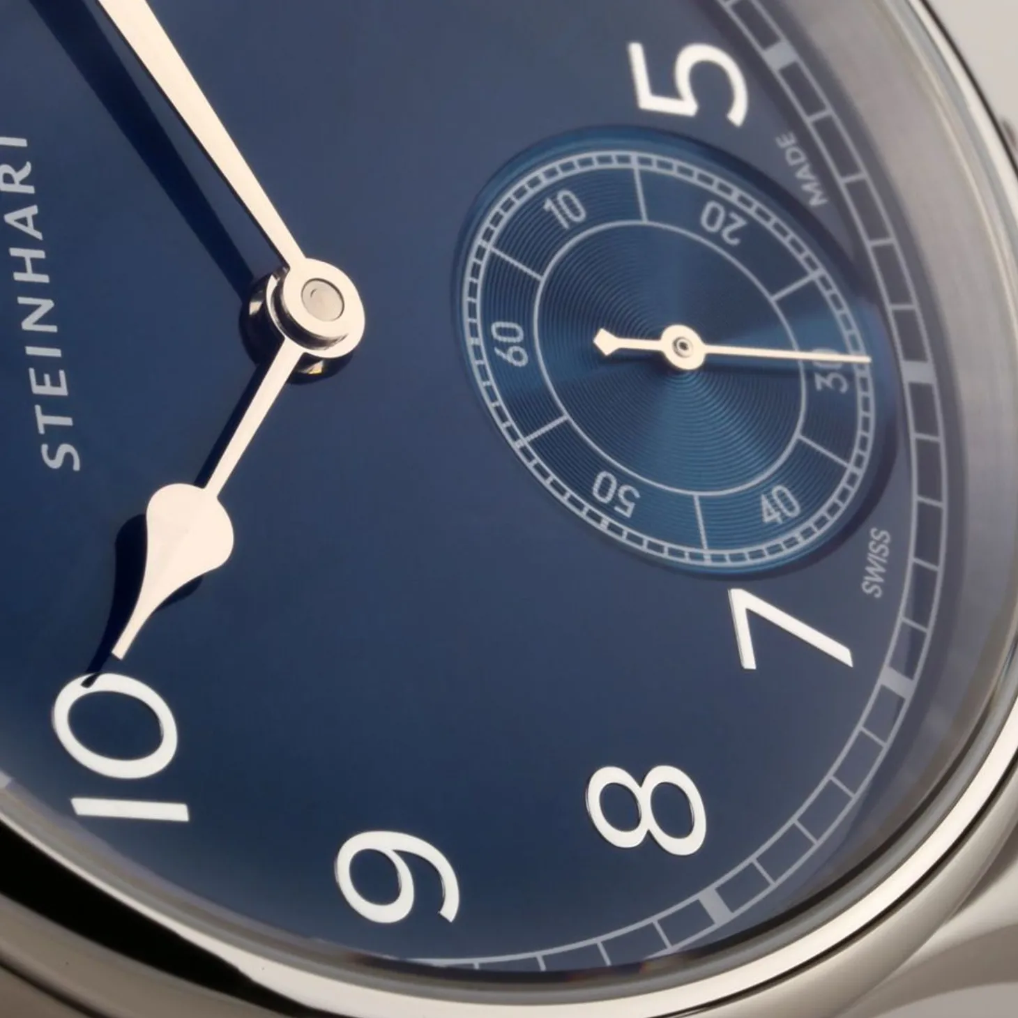 Steinhart Watches Marine Chronometer 42 Blue Arabic