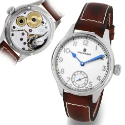 Steinhart Watches Marine Chronometer 42 White Arabic