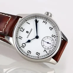 Steinhart Watches Marine Chronometer 42 White Arabic