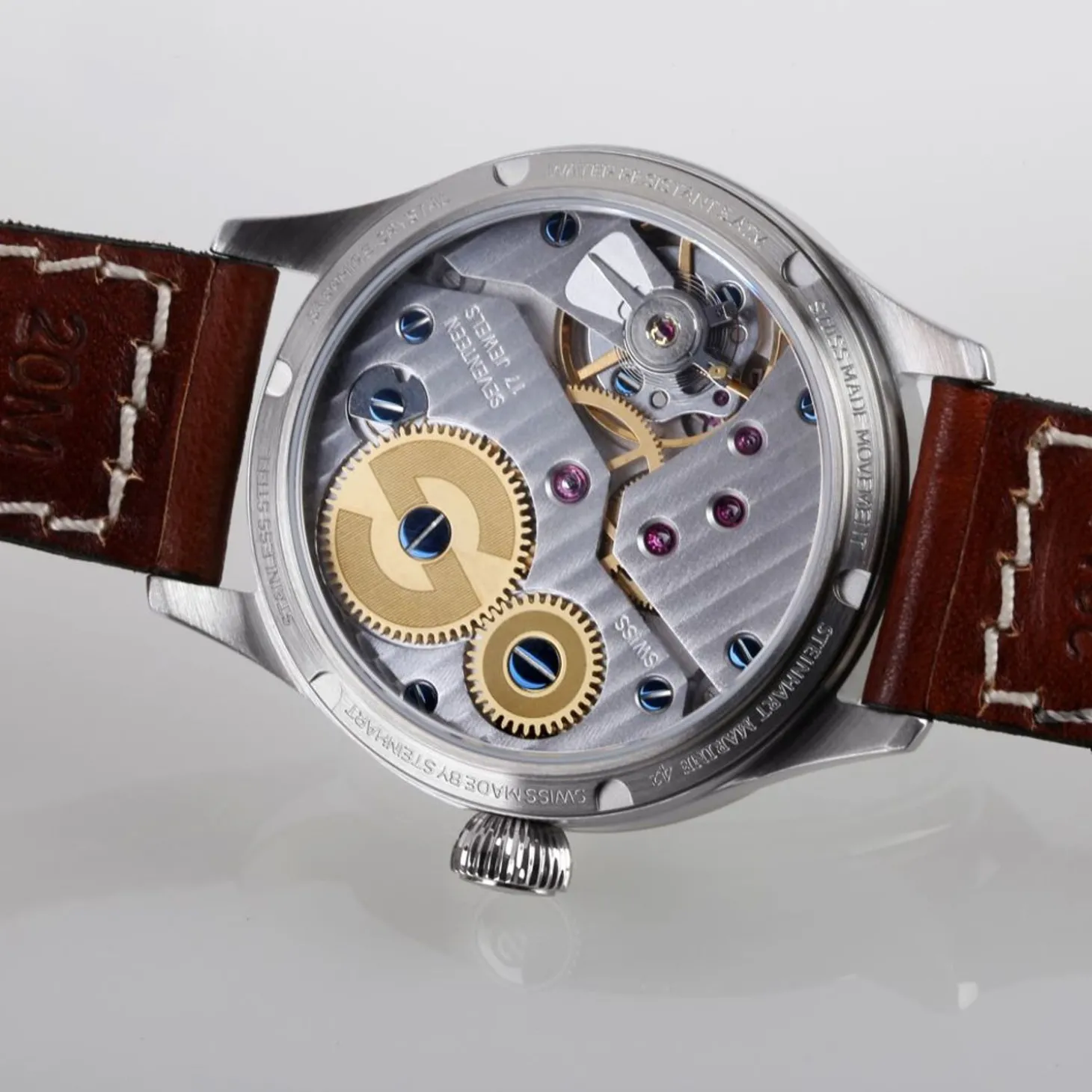 Steinhart Watches Marine Chronometer 42 White Roman