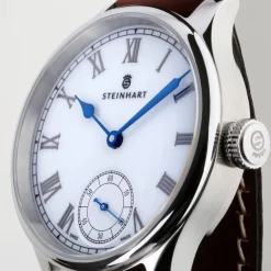 Steinhart Watches Marine Chronometer 42 White Roman