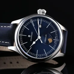 Steinhart Watches Marine Moon Phase Blue