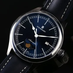 Steinhart Watches Marine Moon Phase Blue