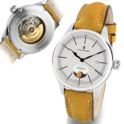 Steinhart Watches Marine Moon Phase Silver