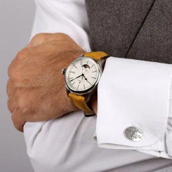 Steinhart Watches Marine Moon Phase Silver