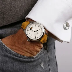 Steinhart Watches Marine Moon Phase Silver