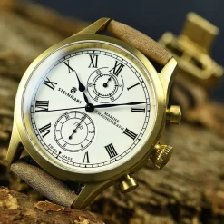 Steinhart Watches Marine-Chronograph Bronze Premium Romisch