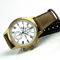 Steinhart Watches Marine-Chronograph Bronze Premium Romisch