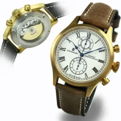Steinhart Watches Marine-Chronograph Bronze Premium Romisch