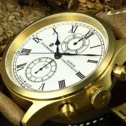 Steinhart Watches Marine-Chronograph Bronze Premium Romisch