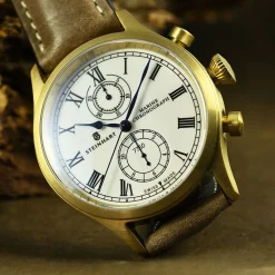 Steinhart Watches Marine-Chronograph Bronze Premium Romisch