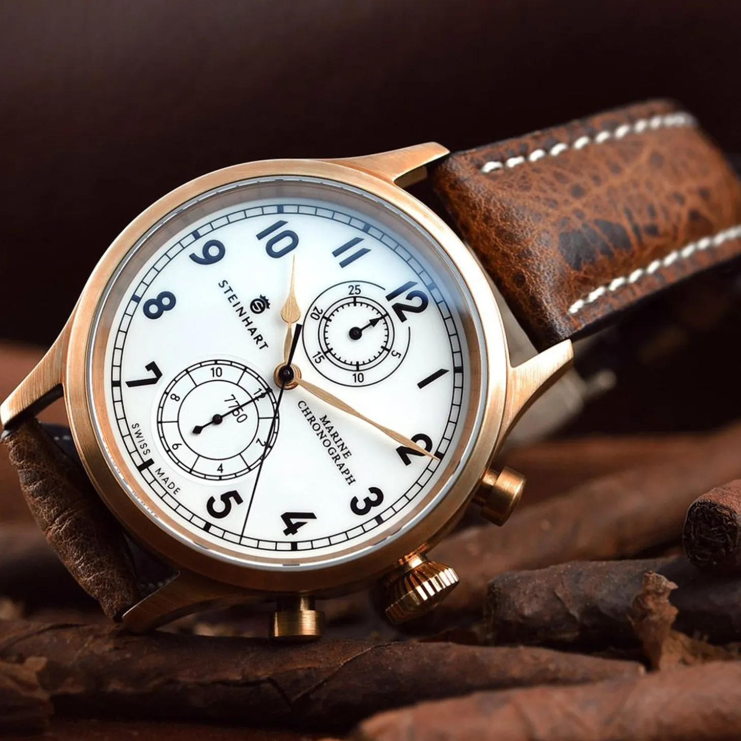 Steinhart Watches Marine-Chronograph Bronze Premium