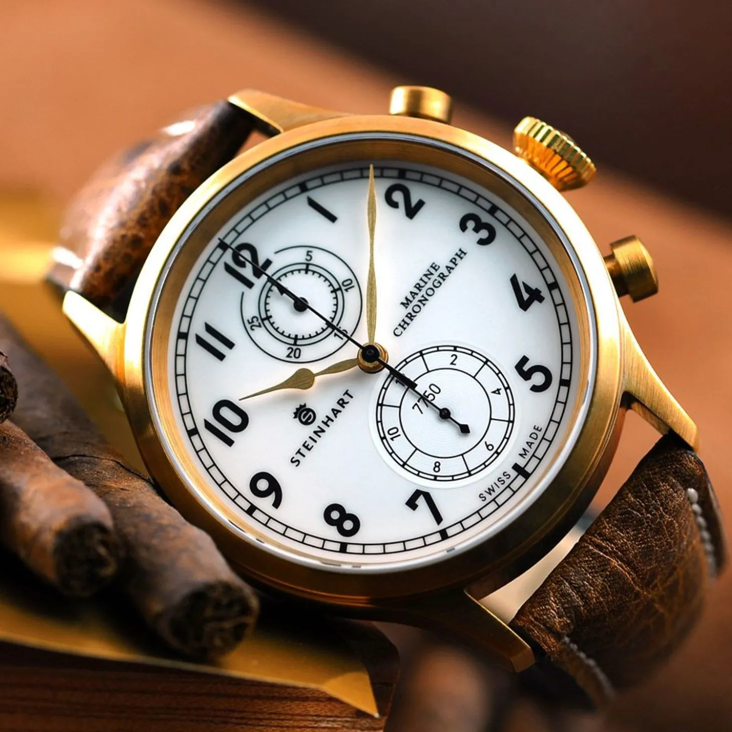 Steinhart Watches Marine-Chronograph Bronze Premium