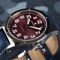 Steinhart Watches Military 47 Automatic Red
