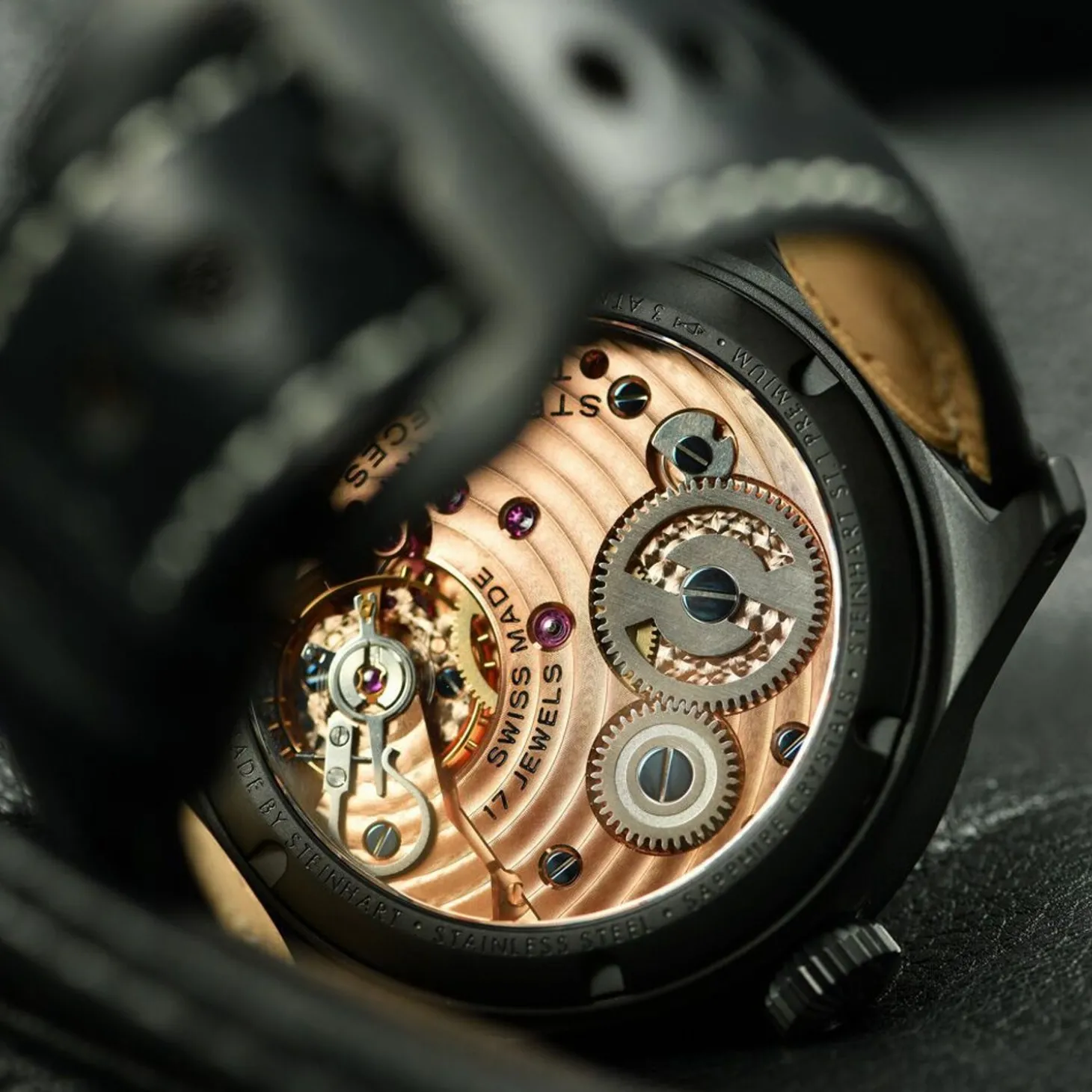 Steinhart Watches Military 47 St1 Pink Gold Ltd. Edition