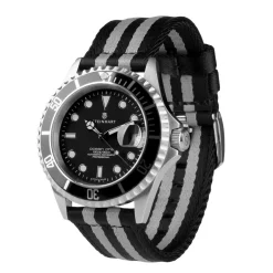 Steinhart Watches Nato Strap Black/Grey
