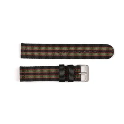 Steinhart Watches Nato Strap Black/Red/Green