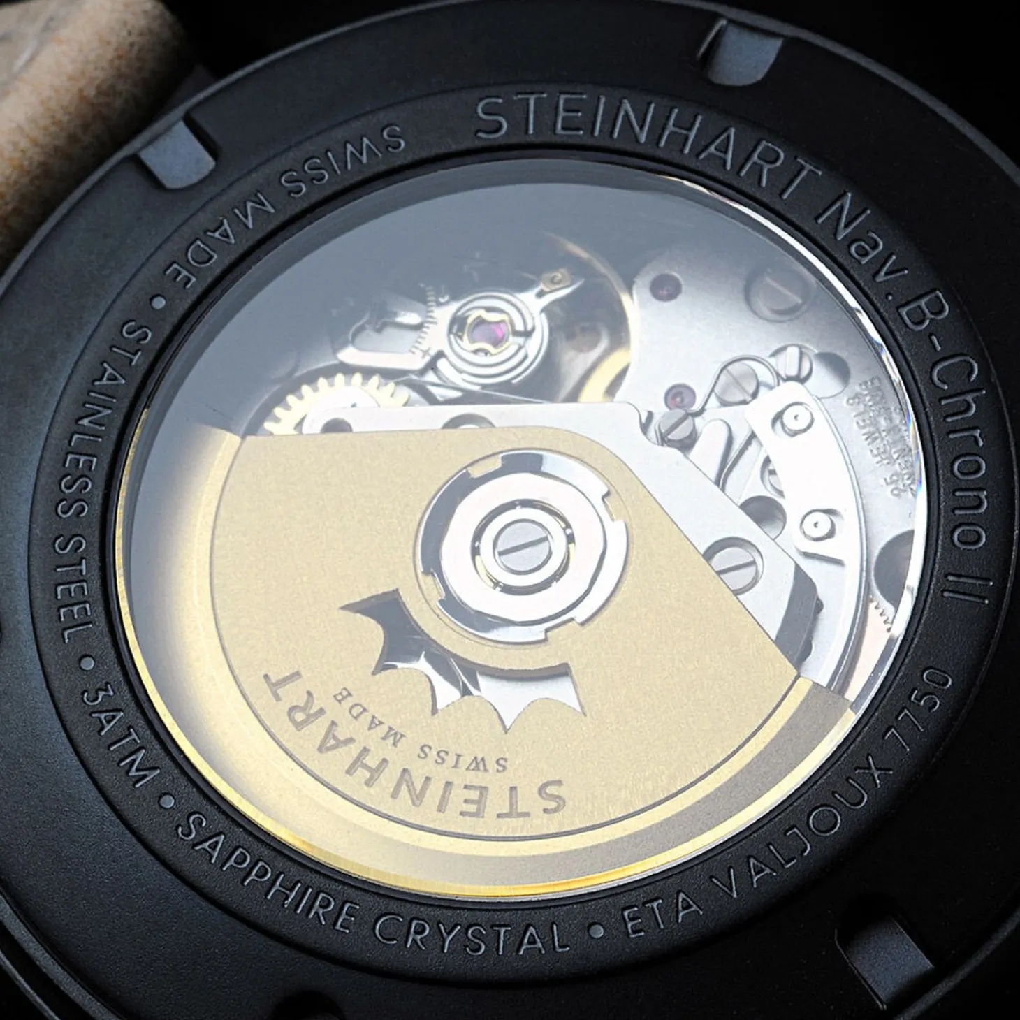 Steinhart Watches Nav B Chrono Ii Black Dlc