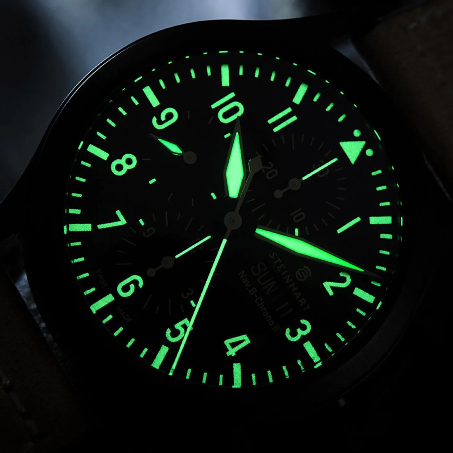 Steinhart Watches Nav B Chrono Ii Black Dlc