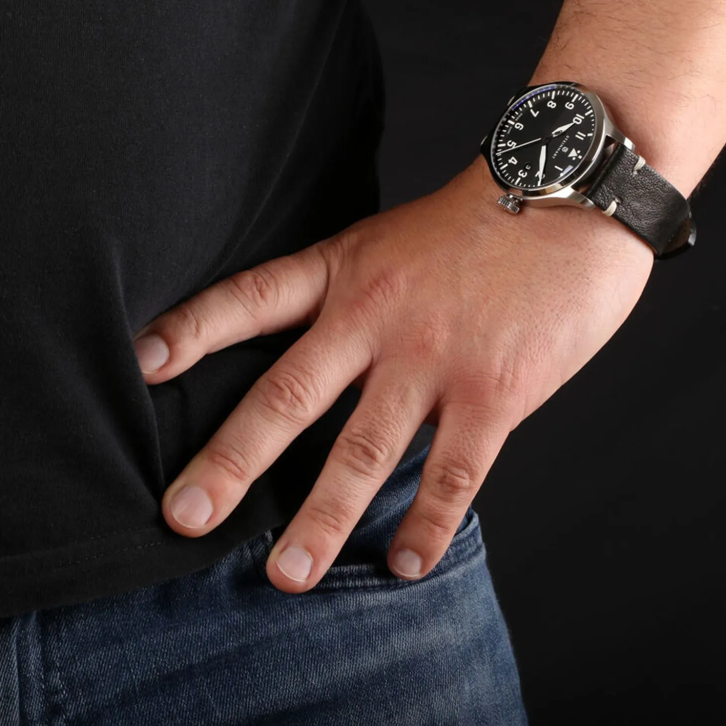 Steinhart Watches Nav B-Uhr 42 Black A-Muster