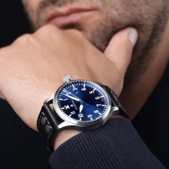 Steinhart Watches Nav B-Uhr 44 Date Blue