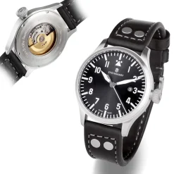 Steinhart Watches Nav B-Uhr 44 Date Grey