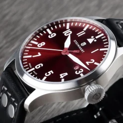 Steinhart Watches Nav B-Uhr 44 Date Red