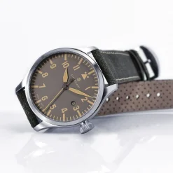 Steinhart Watches Nav B-Uhr 44 Date Vintage Grey