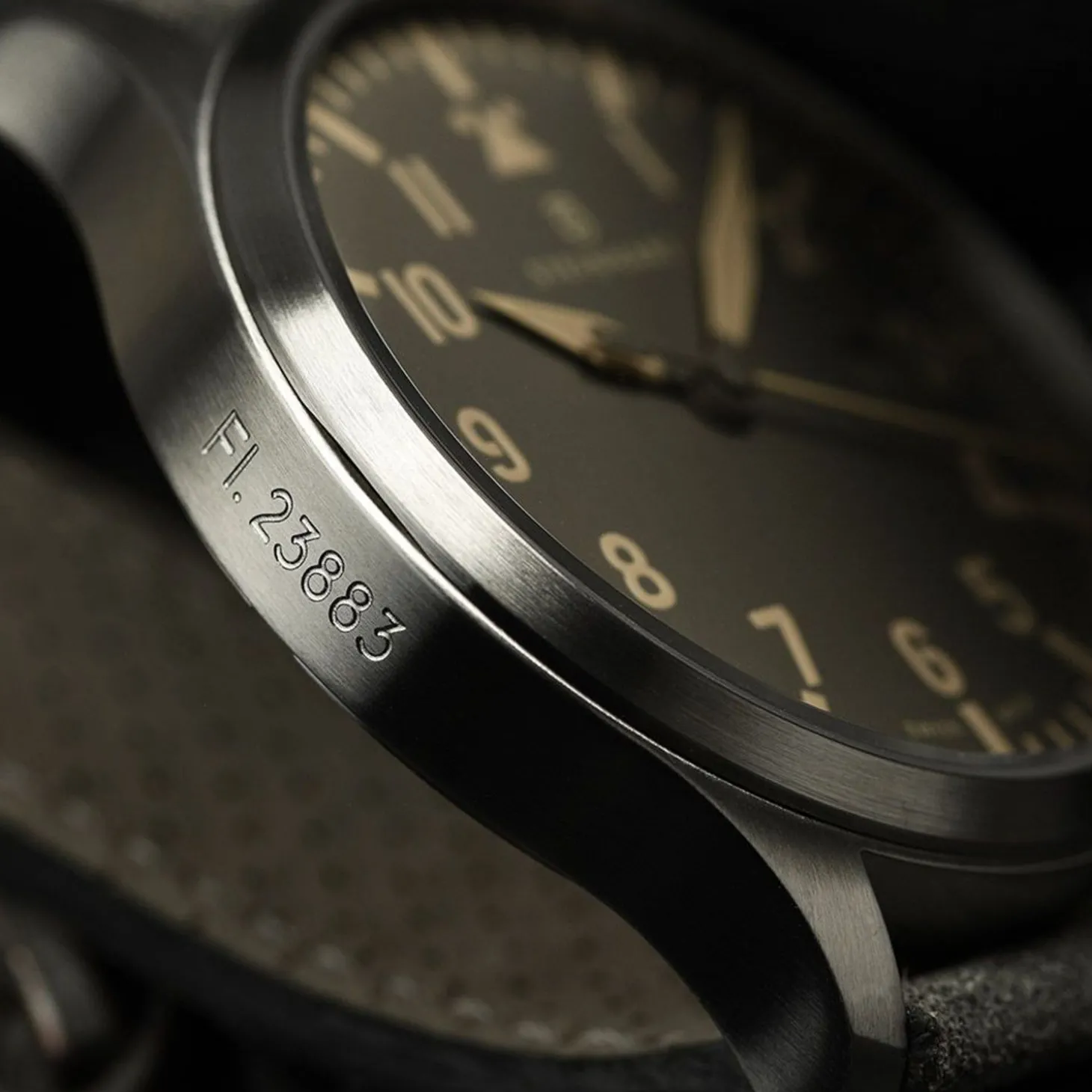 Steinhart Watches Nav B-Uhr 44 Date Vintage Grey