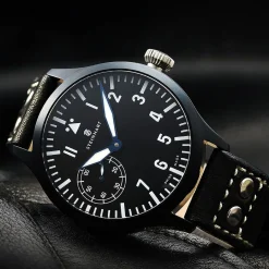 Steinhart Watches Nav B-Uhr 47 Handaufzug Black