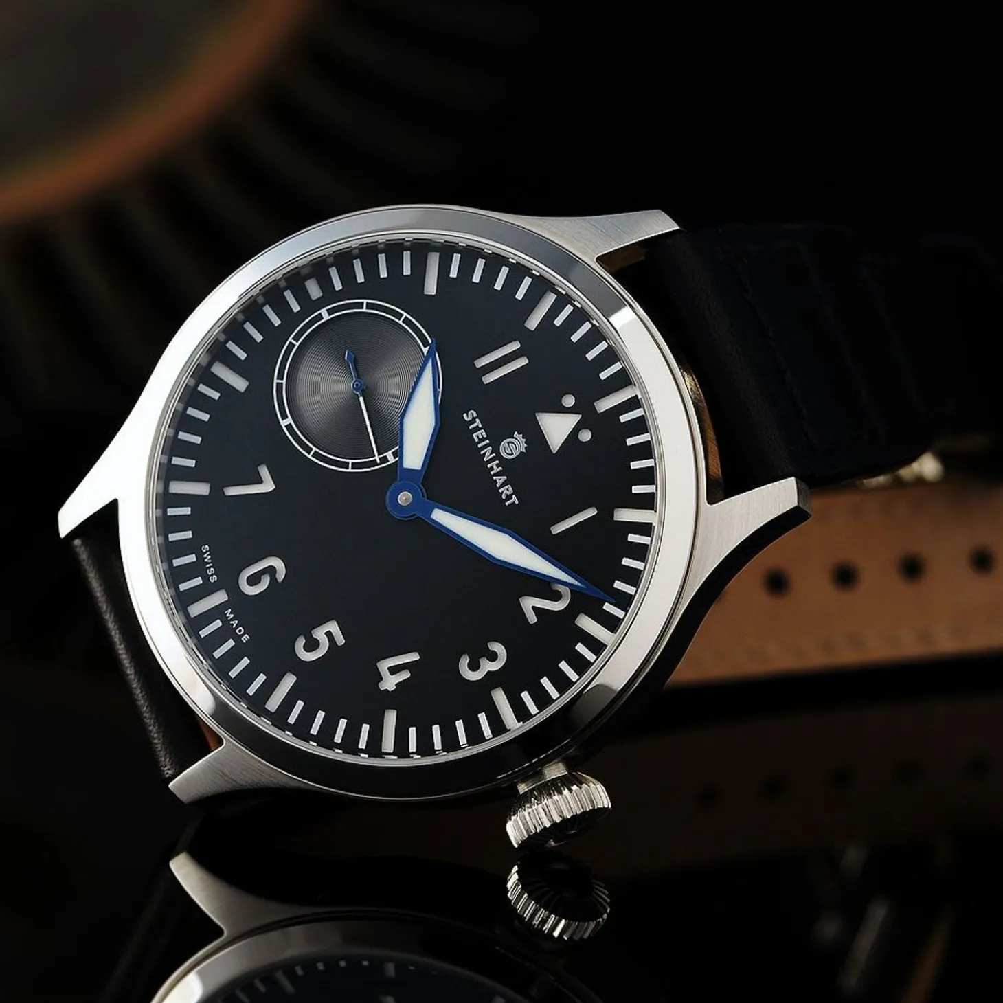 Steinhart Watches Nav B-Uhr 44 St1 Premium Gold